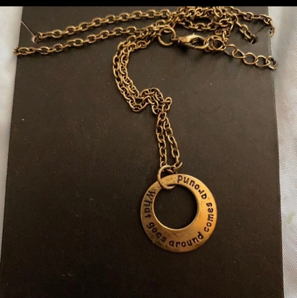 Hot Topic Lovesick Karma circle necklace - Picture 6 of 7